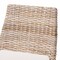 Bali & Pari Toby Modern Bohemian Grey Kubu Rattan and Rustic Taupe Finished Mahogany Wood Counter Stool 245-13715-ZORO - alternate 6